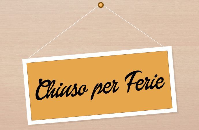 Chiusura ufficio per ferie